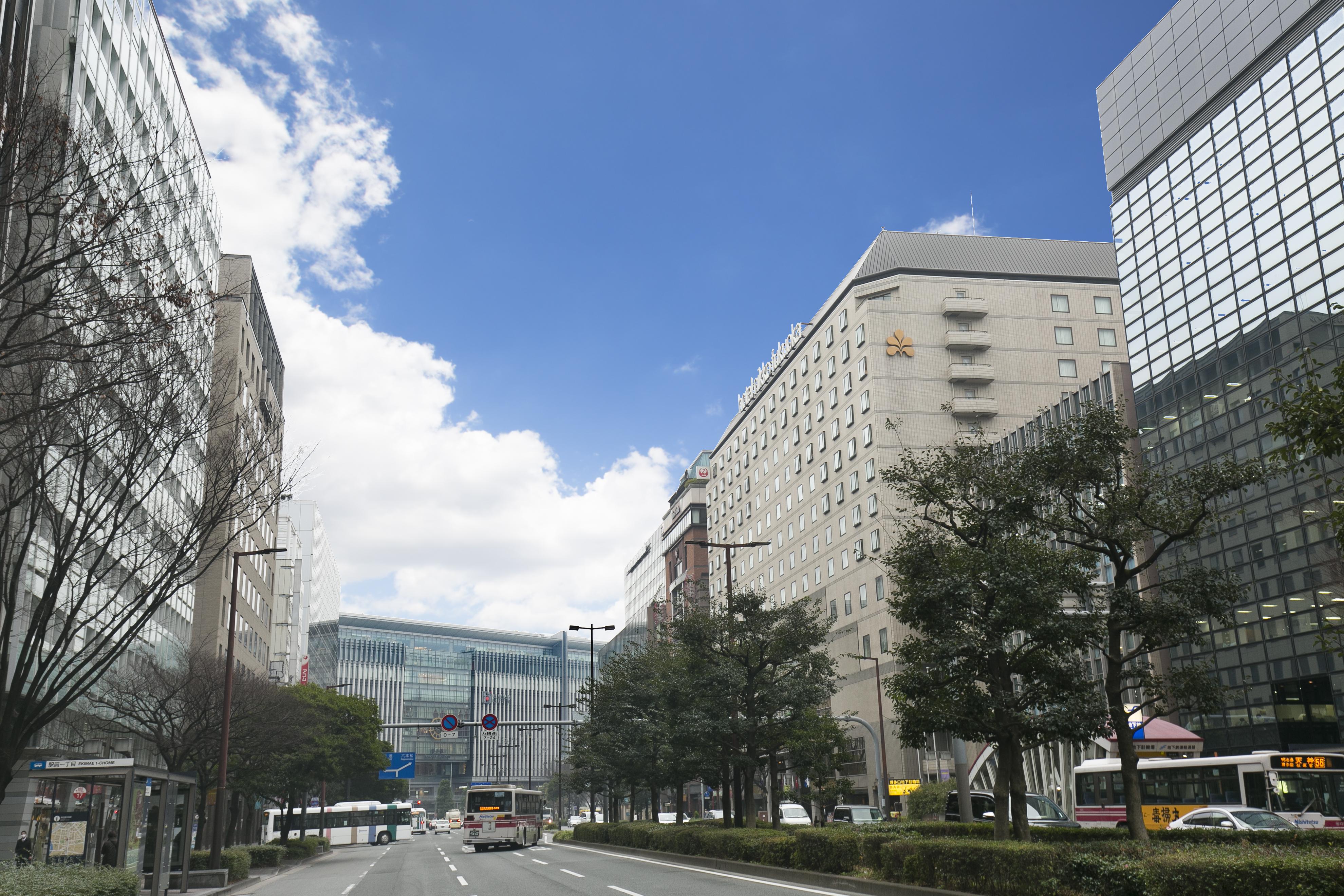 Hotel Nikko Fukuoka Fukuoka  Dış mekan fotoğraf